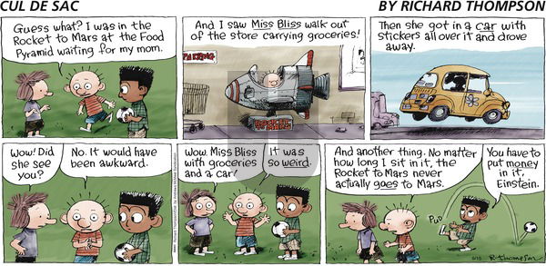 Cul de Sac on Sunday September 15, 2019 Comic Strip