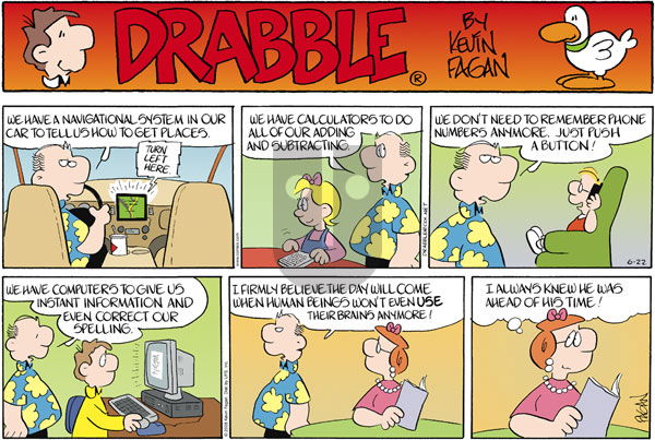 Drabble on Sunday June 22, 2008 Comic Strip