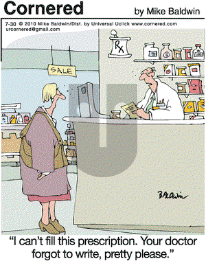Cornered on Friday July 30, 2010 Comic Strip