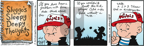 Nancy on Saturday November 11, 2017 Comic Strip