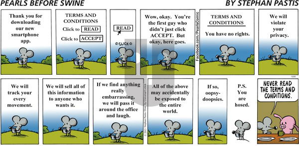 Pearls Before Swine on Sunday December 20, 2015 Comic Strip