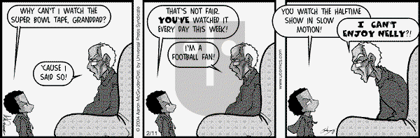 The Boondocks on Wednesday September 14, 2011 Comic Strip