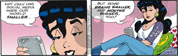 Nancy on Thursday September 21, 2017 Comic Strip