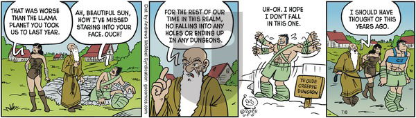 Alley Oop on Tuesday July 8, 2025 Comic Strip