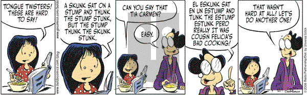 Baldo on Tuesday December 1, 2009 Comic Strip
