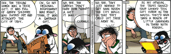 Get Fuzzy on Tuesday April 13, 2010 Comic Strip