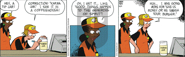 Lucky Cow on Monday June 23, 2003 Comic Strip
