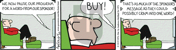 The Born Loser on Saturday February 23, 2019 Comic Strip