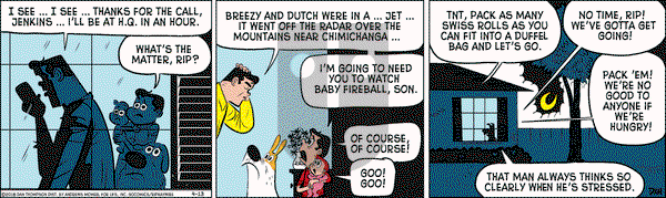 Rip Haywire on Friday April 13, 2018 Comic Strip