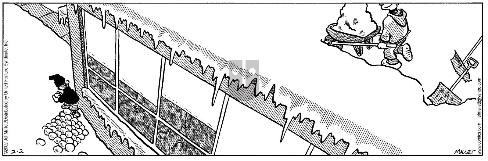 Frazz - Saturday February 2, 2002 Comic Strip