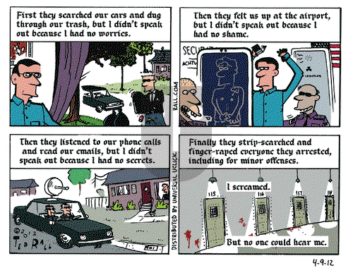 Ted Rall - Monday April 9, 2012 Comic Strip