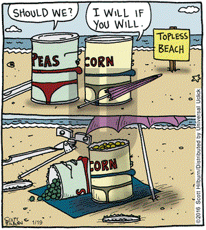 The Argyle Sweater on Tuesday January 19, 2016 Comic Strip