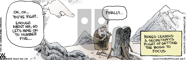 Non Sequitur on Saturday November 3, 2018 Comic Strip