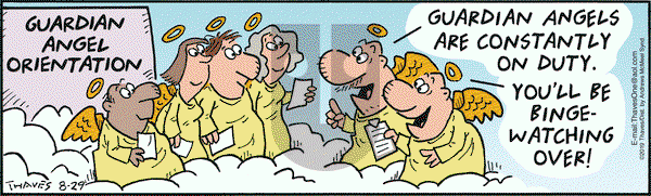 Frank and Ernest on Thursday August 29, 2019 Comic Strip
