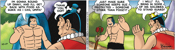 Alley Oop on Monday October 17, 2016 Comic Strip
