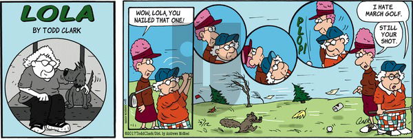 Lola on Sunday March 12, 2017 Comic Strip