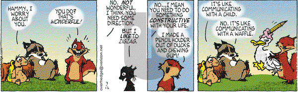 Over the Hedge on Monday July 12, 2010 Comic Strip