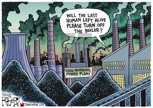 Rob Rogers - Friday October 22, 2021 Comic Strip