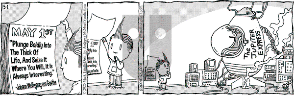 Lio on Thursday May 1, 2025 Comic Strip