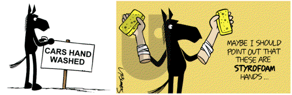 Dark Side of the Horse on Friday April 20, 2018 Comic Strip