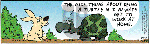 Frank and Ernest - Tuesday October 5, 2004 Comic Strip