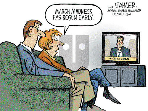Jeff Stahler on Thursday February 28, 2019 Comic Strip