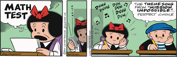 Nancy on Thursday May 26, 2011 Comic Strip