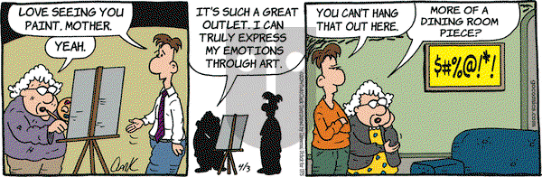 Lola on Thursday April 3, 2014 Comic Strip