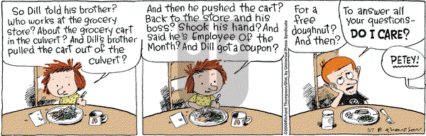 Cul de Sac on Thursday May 7, 2009 Comic Strip