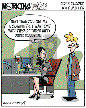 Working Daze on Sunday June 11, 2006 Comic Strip