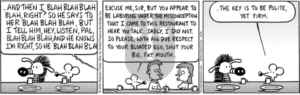 Pearls Before Swine on Friday September 16, 2005 Comic Strip