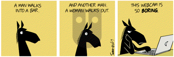 Dark Side of the Horse on Sunday September 9, 2018 Comic Strip