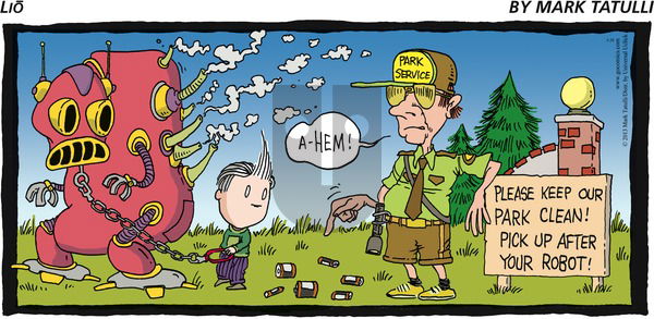 Lio on Sunday April 28, 2013 Comic Strip