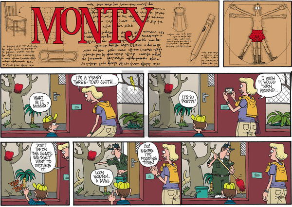 Monty on Sunday June 21, 2015 Comic Strip