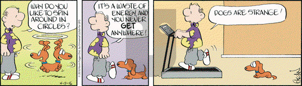 Drabble on Wednesday April 13, 2016 Comic Strip