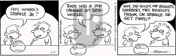 Soup to Nutz - Old on Wednesday April 23, 2008 Comic Strip