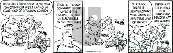 Betty on Wednesday February 21, 1996 Comic Strip