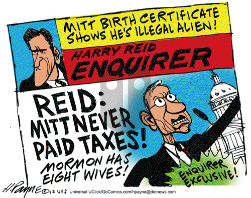 Henry Payne on Monday August 6, 2012 Comic Strip