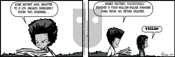 The Boondocks on Monday March 7, 2011 Comic Strip