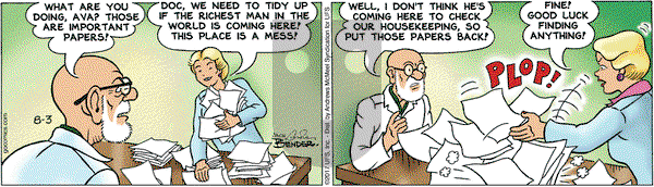 Alley Oop on Thursday August 3, 2017 Comic Strip
