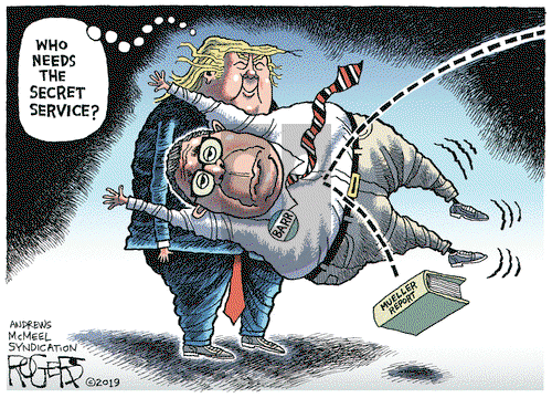 Rob Rogers on Wednesday April 10, 2019 Comic Strip