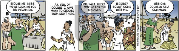 Alley Oop on Tuesday March 17, 2020 Comic Strip