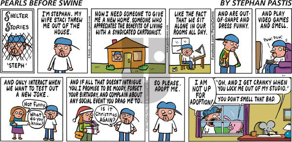 Pearls Before Swine on Sunday August 11, 2013 Comic Strip