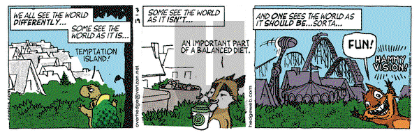 Over the Hedge on Monday March 19, 2007 Comic Strip