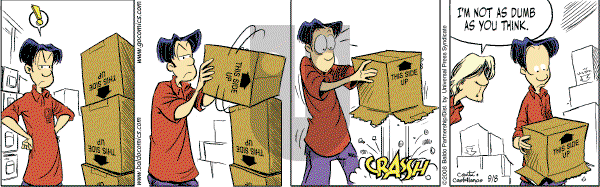 Baldo on Monday September 8, 2008 Comic Strip