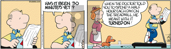 Drabble on Friday September 7, 2012 Comic Strip
