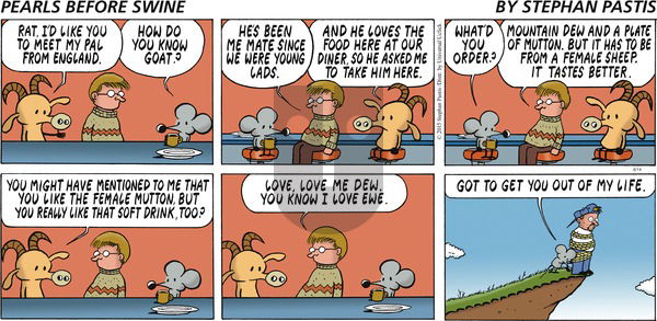 Pearls Before Swine on Sunday June 14, 2015 Comic Strip