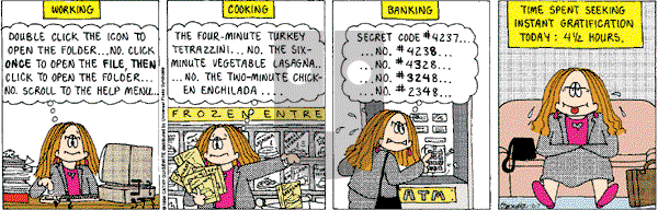 Cathy Classics - Saturday October 7, 2000 Comic Strip