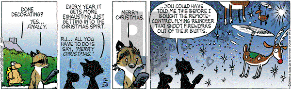 Over the Hedge on Saturday December 20, 2014 Comic Strip
