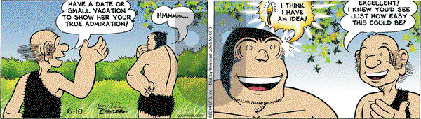 Alley Oop on Tuesday June 10, 2014 Comic Strip